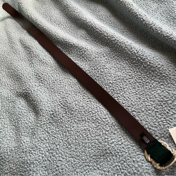 (RARE) NWT Sézane Artemis Belt in Bottle Green - Picture 7 of 9